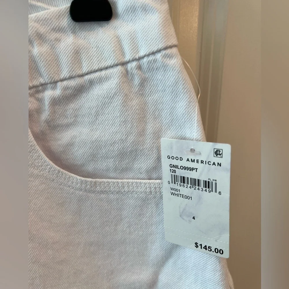 GOOD AMERICAN WHITE JEANS NWT
